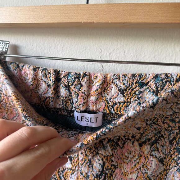 Leset, Jane Floral-jacquard Pant, Small - Picture 4 of 5